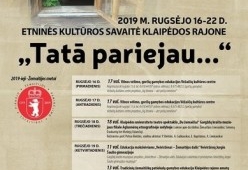 Etninės kultūros savaitė Klaipėdos rajone ,,Tata pariejau...“